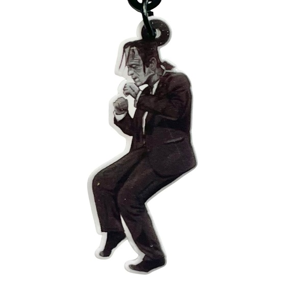 Retro Halloween Frankenstein Earrings – Pulp Fiction Inspired Movie Jewelry - Picture 3 of 12